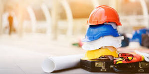 Les différentes couleurs du casque de chantier